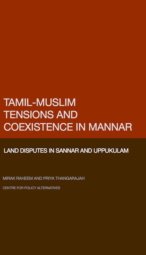 TamilMuslim Tensions and Coexistence in Mannar Land Disputes in